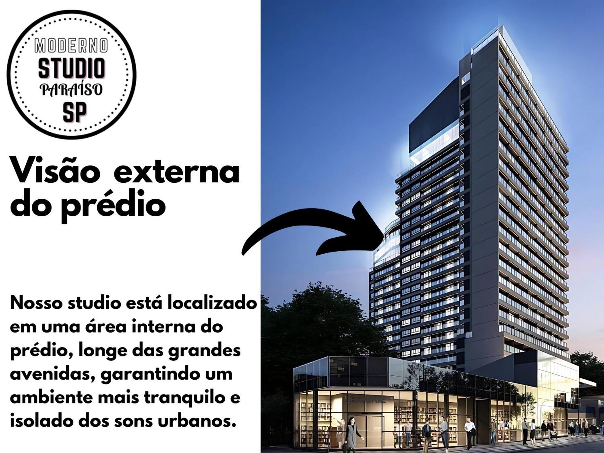 Apartment Moderno No Metro Paraiso Na Paulista Em Sp *